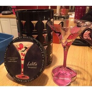 Lolita The Shopaholic Martini Glass - New